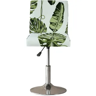 Barhocker Bezug, Bar Stuhlhussen 1er 2er 4er Oder 6er Set Büro Hochlehner Stuhlbezug,Stretch Jacquard für Universal Boss Drehstuhl Esszimmer Hochzeit Party Hotel Bankett ( Color : BD38 , Size : 2PCS )