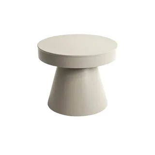 Möbel Kraft Beistelltisch ¦ beige ¦ Maße (cm): H: 40 Ø: 50.0
