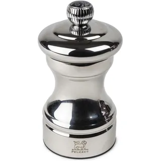Peugeot Bistro Chef Shiny Salzmühle 10 cm Chrom-glänzend befüllt