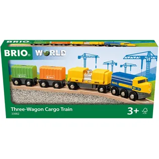 BRIO Güterzug mit drei Waggons (33982)