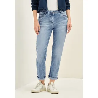 CECIL 5-Pocket-Jeans Style Scarlett mit Turn-Up Detail blau 30