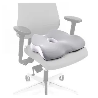 hJh-OFFICE Sitzkissen MEDISIT IV, 780020, orthopädisches Kissen für Stuhl, grau