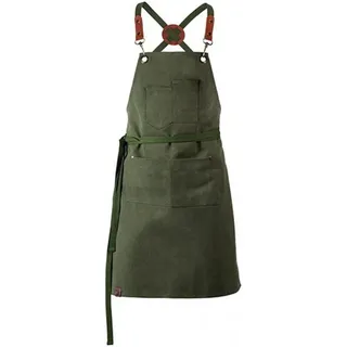 Exner Petguard EXNER Unisex-Latzschürze, B 70 x L 80 cm : olive - 70 x 80