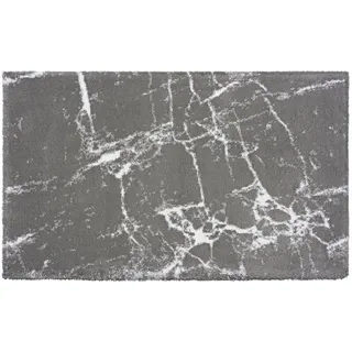 Kleine Wolke Badteppich Como Platinfarben 60 x 100 cm, Platin