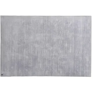 Tom Tailor Shine uni Kurzflorteppich 65 x 135 cm hellgrau