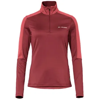 Vaude Livigno Halfzip II Pullover Damen Rot 42