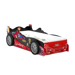 Sconto Autobett Vaper ¦ rot ¦ Maße (cm): B: 115 H: 62,3 T: 220.0