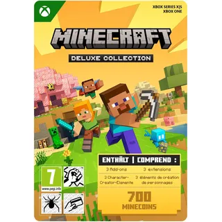 Minecraft: Deluxe Collection Download Code (Xbox One S, Xbox One X, Xbox Series S, Xbox Series X) zum Sofortdownload