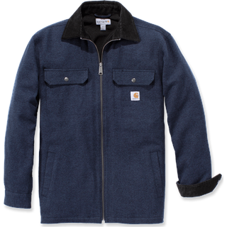 Carhartt® Hemdjacke mit Fleece-Futter und Reißverschluss 104074 - M