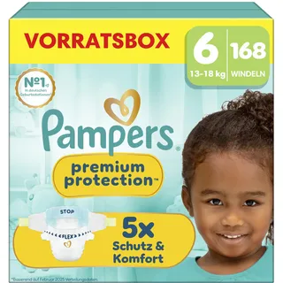 Pampers Premium Protection Gr. 6 (13-18 kg) 168 St.