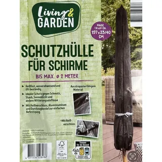 Sonnenschirm Schutzhülle Sonnenschirmschutzhülle Schirmhaube Sonnenschirmhülle
