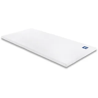 Badenia Bettcomfort Irisette Matratzenauflage-Topper 80 x 200 cm weiß