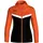 Trainingsjacke mit Kapuze Damen 807 schwarz/neonorange 44