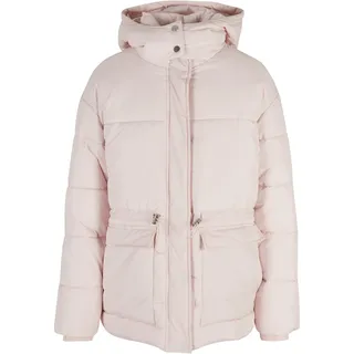 URBAN CLASSICS Waisted Steppjacke Pink S