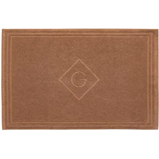 GANT Organic G Duschmatte 50x80 Farbe WARM Khaki Größe 50x80cm