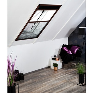 Hecht Kombi-Dachfenster-Plissee, ca. B110/H160 cm, Braun