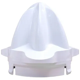 Braun Zitruspressenaufsatz Presskegel 64161627, für Zitruspresse Saftpresse weiß