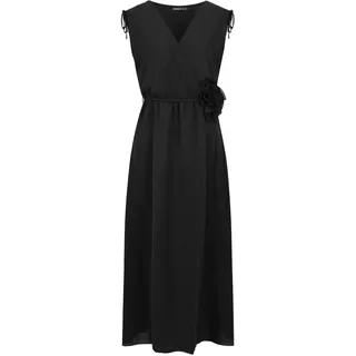 cloud5ive A-Linien-Kleid Maxi Schwarz XS