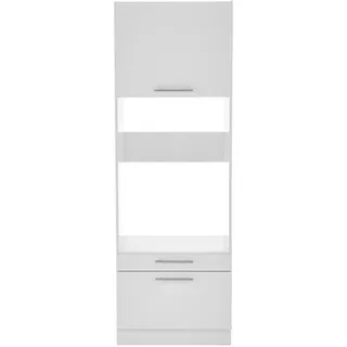 Respekta Clara Waschmaschinenschrank 234,8 x 200 x 67,6 cm Weiß Holz/Kunststoff/Metall/Spanplatte