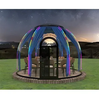 Großer Gartenpavillon für 10–12 Personen Robuster Pavillon mit UV-Schutz