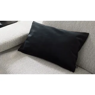 Interliving Kissenhülle Serie 9120 Schwarz Samt 40 x 60 cm