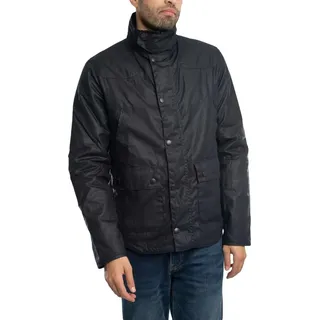 BARBOUR Reelin Wachsjacke Blau L