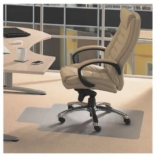 FLOORTEX Bodenschutzmatte Rechteck 115x134 cm Transparent