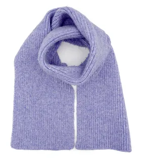 Capo Strickschal CAPO, Damen, lila (violet), Strick, Materialmix, meliert, Modetücher, Melange-Optik, wärmend, weich