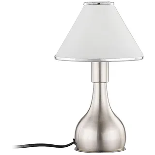 Lindby Tischlampe Ellen (Modern) in Weiß aus Metall (1 flammig, E14) - Nachttischleuchte Schreibtischlampe Nachttischlampe Schlafzimmerleuchte