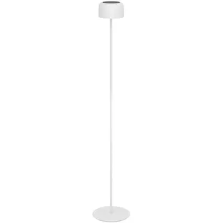 EGLO Solar LED Akku Stehleuchte Stahl 120,0 cm inkl. Touchdimmer weiß