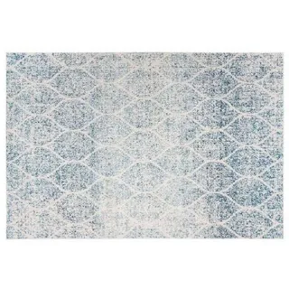 Teppich Teppich DKD Home Decor Baumwolle Araber Chenille 160 x 230 x 1 cm Tepp, DKD Home Decor, Höhe: 32 mm blau