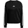 Fleece Black White L