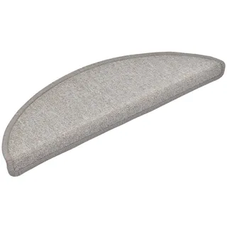 homiuse 15 STK. Treppenmatten Taupe 56x17x3 cm Treppenstufen Matten Modern Stufenteppich Treppenstufen Antirutsch Treppenstufen Schutz Stufenmatten Innen Komfortabel Langlebig Leicht Reinigen