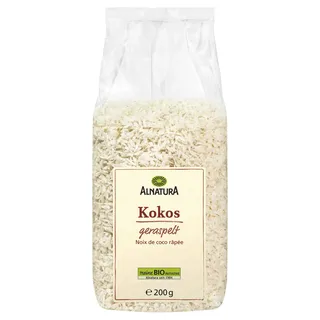Alnatura Bio Kokos geraspelt 200,0 g, 1 St.