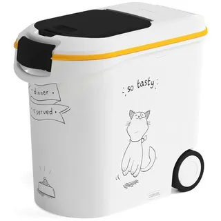 Curver Vorratsdose Futtercontainer Katze Dinner is served 35000 ml
