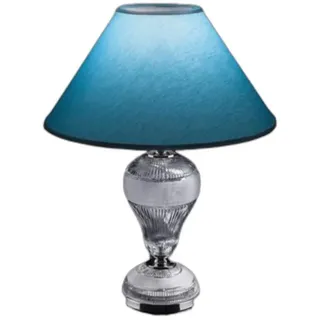 Xlmoebel Nachttischlampe Bohemia IVELE Kristallleuchte in Blau mit elegantem Design, Hergestellt in Europa blau
