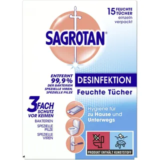 Sagrotan Desinfektionstücher 15 Tücher