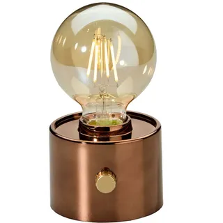Northpoint LED Nachttischlampe Vintage Akku LED Tischlampe mit USB-C dimmbar