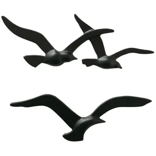 Boltze Birdy Möwe Metall 2er Set