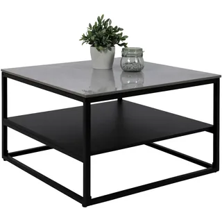 HELA Tische Hugo Grau Sintered Stone 70 x 70 x 45 cm