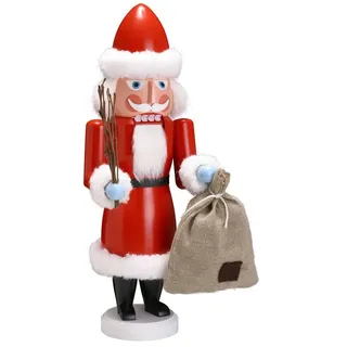 Seiffener Volkskunst Nussknacker Weihnachtsmann Größe 38 cm