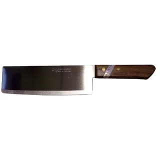 KIWIfotos Thailand Kochmesser Allzweckmesser 28 cm Holzgriff Schwarz/Silber