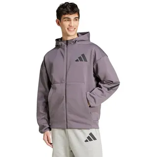 adidas Z.N.E. Zip-Hoodie Herren Lila/Grün XL