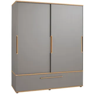 Paidi Schiebetürenschrank Sten 164 x 200 x 62 cm Grau