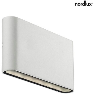 Nordlux LED Außenleuchte KINVER Wandleuchte, 6W LED, 3000K, IP54, weiß NORD-84181001