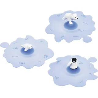 Lurch 210193 Mein Deckel Arctic Summer 3-er Set, Blau