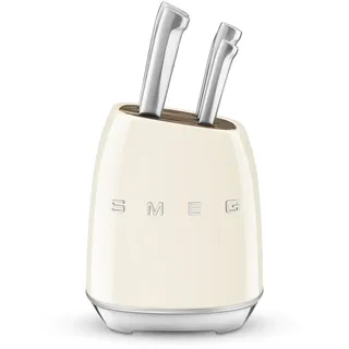 Smeg KBSF02CR Messerblock 6-tlg. Beige