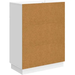 vidaXL Sideboard 66 x 87 x 34,5 cm Weiß
