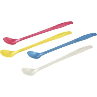 Fackelmann Langstiellöffel 6 St. Edelstahl 22 cm Mehrfarbig