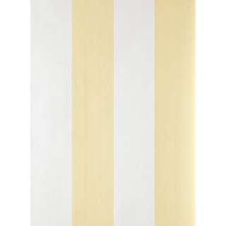 Tapete Broad Stripe von Farrow & Ball - All White/ Dayroom Y